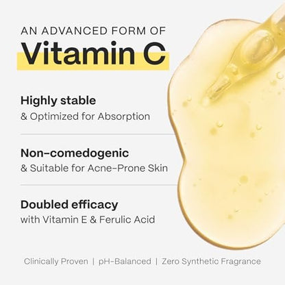 Mad Hippie Vitamin C Serum with Hyaluronic Acid & Triple C Night Cream Ceramide Moisturizer - Brightening Skin Care Duo (2 Piece Set) Avelisse