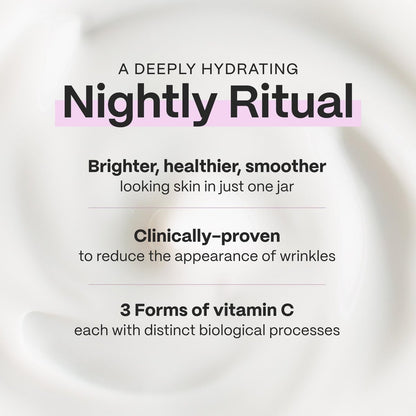 Mad Hippie Vitamin C Serum with Hyaluronic Acid & Triple C Night Cream Ceramide Moisturizer - Brightening Skin Care Duo (2 Piece Set) Avelisse