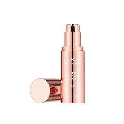 FOREO SUPERCHARGED Serum 2.0 – Conductive Skincare Gel with Hyaluronic Acid & Squalane – Vegan & Clean Formula – 1 fl.oz Avelisse