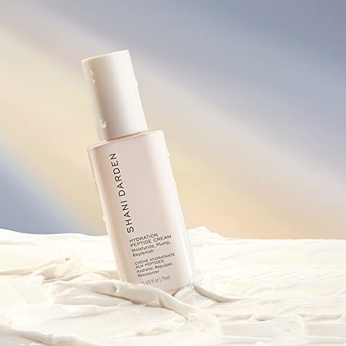 Shani Darden Hydration Peptide Cream – Oil-Free Face Moisturizer with Peptides, Squalane, Niacinamide & Ceramides for Normal to Dry Skin, 2.5 fl oz Avelisse