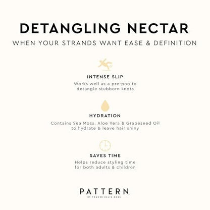 PATTERN Beauty by Tracee Ellis Ross Detangling Nectar with Sea Moss for Curly Hair 3a-4c - 12 Fl Oz Avelisse