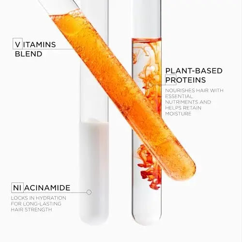 KÉRASTASE Nutritive Gentle Hydrating Shampoo for Dry Hair - Nourishing Protein Formula with Niacinamide, Moisturises, Softness and Restores Thickness and Shine, Bain Satin, 8.5 Fl Oz Avelisse