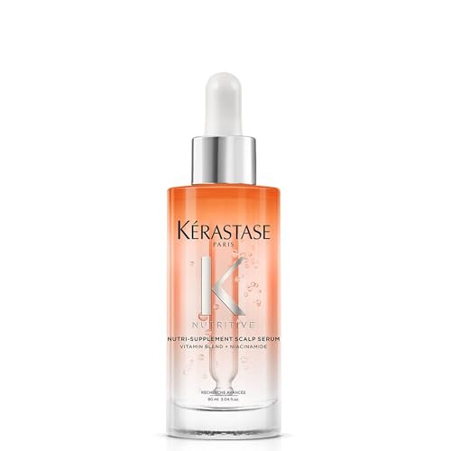 Kerastase Nutritive Hydrating Scalp Serum for Dry Hair – Moisturising & Revitalising with Niacinamide and Vitamins, Fast Absorbing, Non-Greasy, 90 ml Avelisse