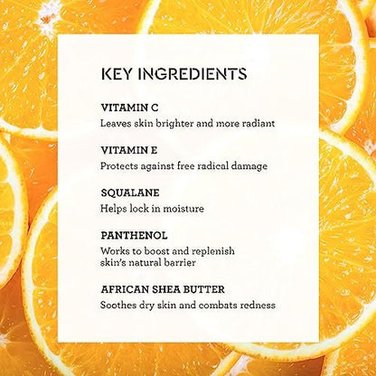 Bliss Glow Rush Vitamin C Luminous Daily Moisturizer – Brightening, Hydrating & Soothing with Ultra-Stable Vitamin C, Vitamin E, Squalane & Shea Butter (1.5 Fl Oz) Avelisse