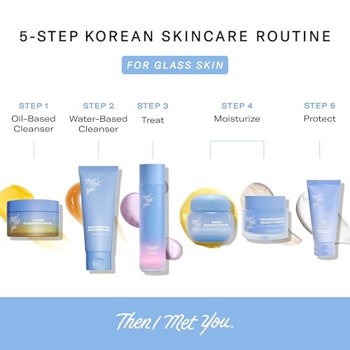 Then I Met You Essence Light Korean Sunscreen SPF 50 PA+++ with Hyaluronic Acid - Vegan & Cruelty-Free Facial Sunscreen, 1.69 oz Avelisse