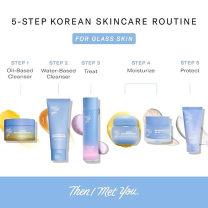 Then I Met You Essence Light Korean Sunscreen SPF 50 PA+++ with Hyaluronic Acid - Vegan & Cruelty-Free Facial Sunscreen, 1.69 oz Avelisse