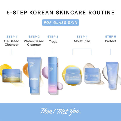 Then I Met You Essence Light Korean Sunscreen SPF 50 PA+++ with Hyaluronic Acid - Vegan & Cruelty-Free Facial Sunscreen, 1.69 oz Avelisse