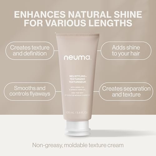 NEUMA Neu Styling Hair Texturizer Crème – 3.4 oz Hair Texture Cream with Persimmon Scent Avelisse