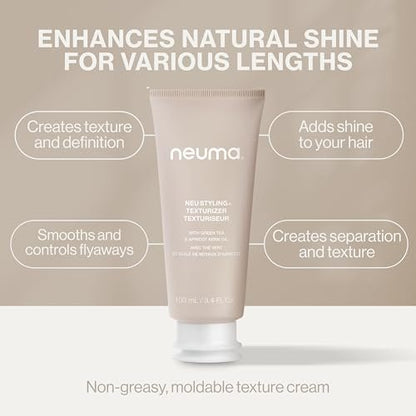 NEUMA Neu Styling Hair Texturizer Crème – 3.4 oz Hair Texture Cream with Persimmon Scent Avelisse