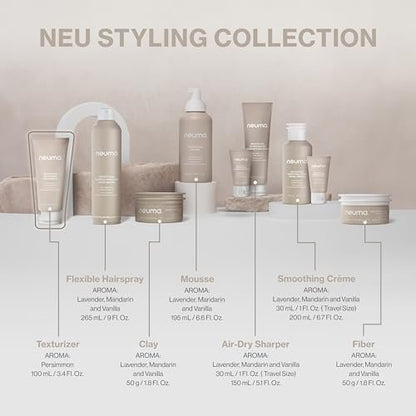 NEUMA Neu Styling Hair Texturizer Crème – 3.4 oz Hair Texture Cream with Persimmon Scent Avelisse