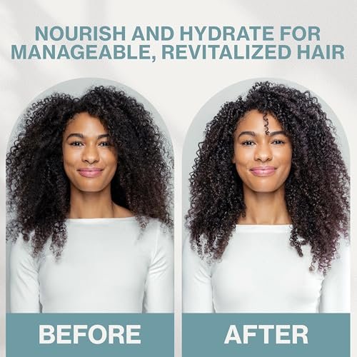 Neuma Neu Moisture Leave-In Hair Treatment Spray - 6.7 Fl Oz | Detangling & Heat Protection with Shea Butter & Argan Oil Avelisse