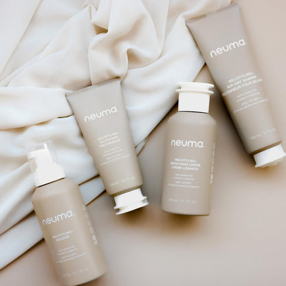 NEUMA Smoothing Hair Crème - Lightweight Frizz Control with Shea Butter & Apricot Kernel Oil for Soft, Smooth, Shiny Hair, Color-Safe Formula, 6.7 Fl Oz Avelisse