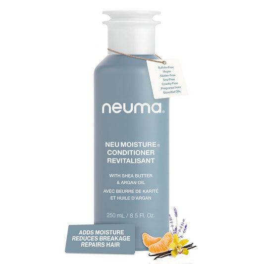 Neuma Neu Sulfate-Free Moisturizing Conditioner | Hydrating Conditioner with Shea Butter & Argan Oil | Vegan & Color-Safe Formula for Dry Hair Avelisse