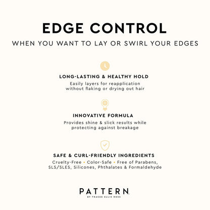 PATTERN Beauty Edge Control with Mango Seed Butter for Curly Hair - 4 oz Avelisse