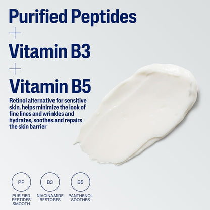 Cetaphil Healthy Renew Skin Tightening Night Cream 1.7 Oz – Wrinkle Repair Face Cream with Peptides, Retinol Alternative for Sensitive Skin, Fragrance Free Avelisse