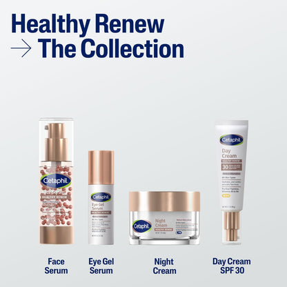 Cetaphil Healthy Renew Skin Tightening Night Cream 1.7 Oz – Wrinkle Repair Face Cream with Peptides, Retinol Alternative for Sensitive Skin, Fragrance Free Avelisse