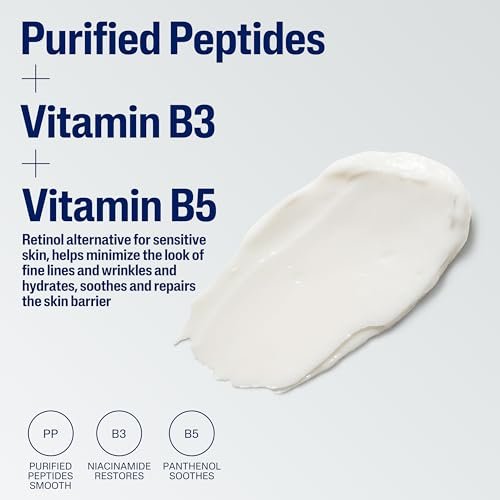 Cetaphil Healthy Renew Skin Tightening Night Cream 1.7 Oz – Wrinkle Repair Face Cream with Peptides, Retinol Alternative for Sensitive Skin, Fragrance Free Avelisse