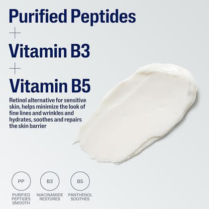 Cetaphil Healthy Renew Skin Tightening Night Cream 1.7 Oz – Wrinkle Repair Face Cream with Peptides, Retinol Alternative for Sensitive Skin, Fragrance Free Avelisse
