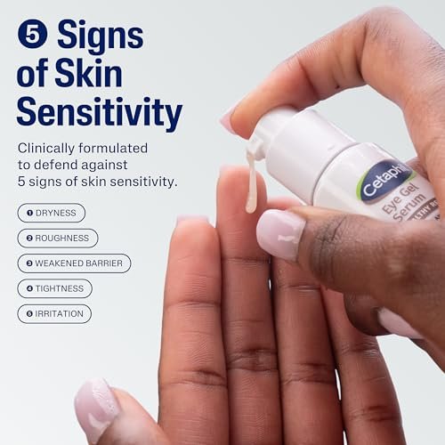 Cetaphil Healthy Renew Hydrating Eye Gel Serum – 0.5 oz Anti-Aging Eye Cream with Peptides, Reduces Dark Circles & Wrinkles, Retinol Alternative for Sensitive Skin Avelisse