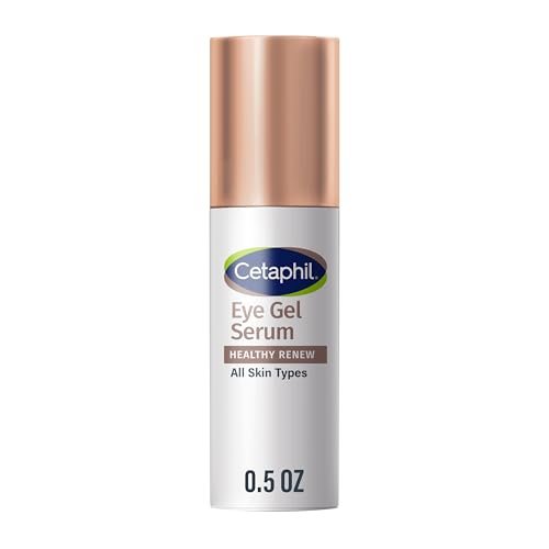 Cetaphil Healthy Renew Hydrating Eye Gel Serum – 0.5 oz Anti-Aging Eye Cream with Peptides, Reduces Dark Circles & Wrinkles, Retinol Alternative for Sensitive Skin Avelisse