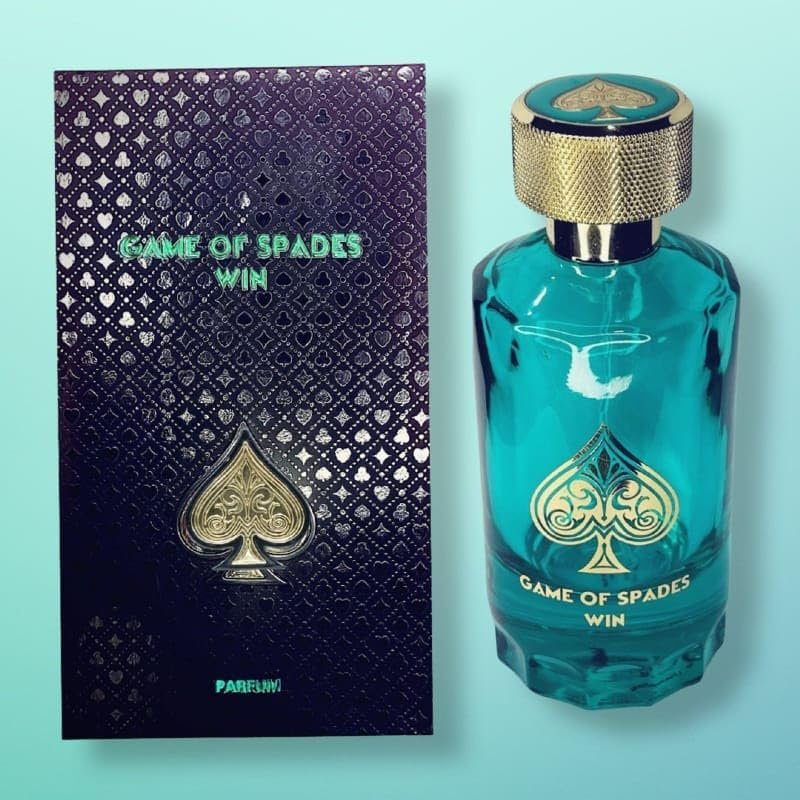Jo Milano Game of Spades Win Parfum Spray - 3.4 oz (100ml) Unisex Eau de Parfum, Fresh Floral Musk with Amber & Vanilla Avelisse