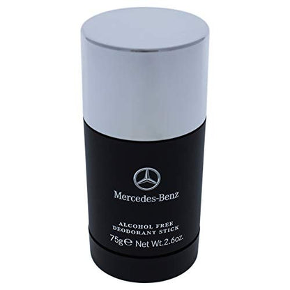 Mercedes-Benz Man Stick Deodorant for Men - 2.6 oz - Pear, Cedar, Oakmoss Fragrance - Alcohol Free