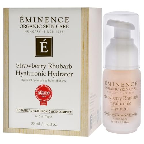 Eminence Strawberry Rhubarb Hyaluronic Hydrator - 1.2 oz Face Moisturizer Avelisse