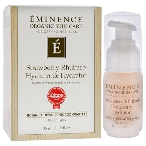 Eminence Strawberry Rhubarb Hyaluronic Hydrator - 1.2 oz Face Moisturizer Avelisse