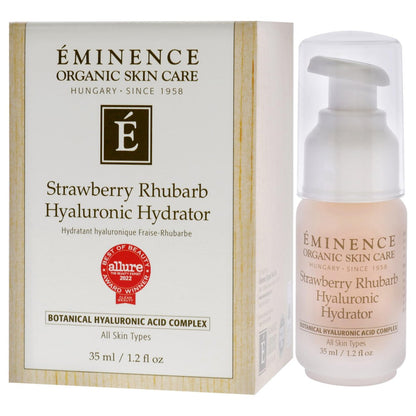 Eminence Strawberry Rhubarb Hyaluronic Hydrator - 1.2 oz Face Moisturizer Avelisse
