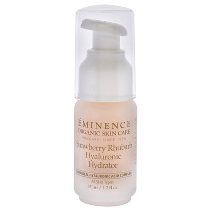 Eminence Strawberry Rhubarb Hyaluronic Hydrator - 1.2 oz Face Moisturizer Avelisse