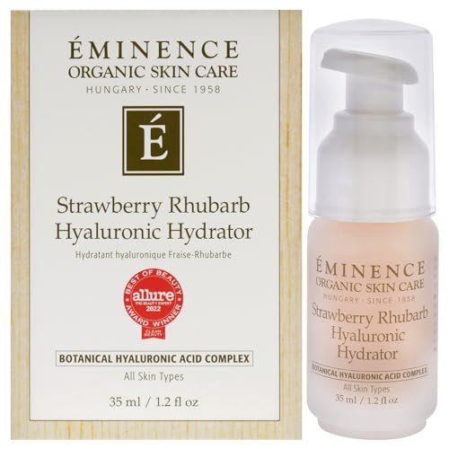 Eminence Strawberry Rhubarb Hyaluronic Hydrator - 1.2 oz Face Moisturizer Avelisse