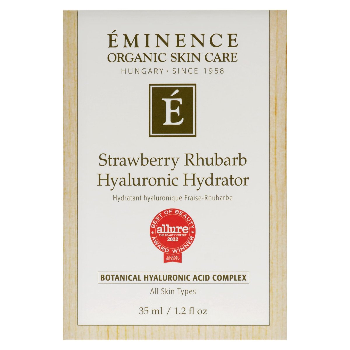 Eminence Strawberry Rhubarb Hyaluronic Hydrator - 1.2 oz Face Moisturizer Avelisse