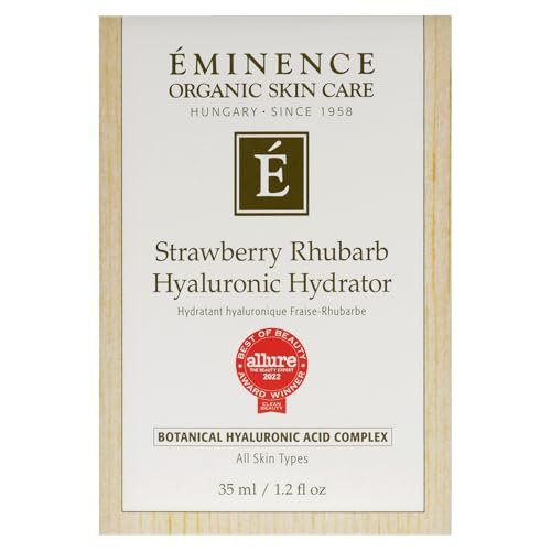 Eminence Strawberry Rhubarb Hyaluronic Hydrator - 1.2 oz Face Moisturizer Avelisse