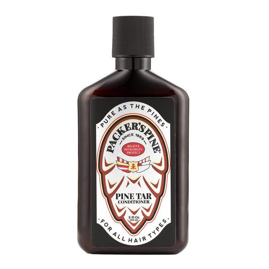 Packer's Pine Tar Conditioner - Natural Men's Psoriasis Aid with Pine Oils, 8 fl oz Avelisse