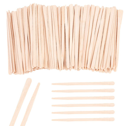 1200-Piece Wood Eyebrow Wax Sticks – Natural Wood Waxing Spatulas for Body Hair, Eyebrow, Lip, Nose & Brow Removal