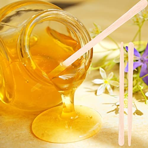 1200-Piece Wood Eyebrow Wax Sticks – Natural Wood Waxing Spatulas for Body Hair, Eyebrow, Lip, Nose & Brow Removal - görsel 10