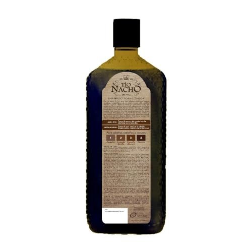 Tio Nacho Anti-Gray Effect Shampoo with Egyptian Henna - Anti-Hair Loss, Reddish-Brown, 14.03 Fl Oz Avelisse