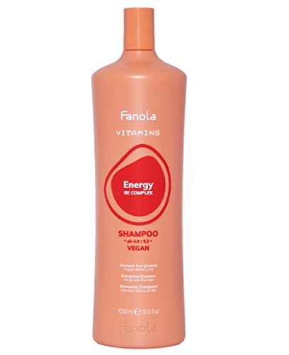 Fanola Energy Energizing Shampoo 33.8 Fl Oz - Revitalizing Hair Growth Shampoo for Thinning Hair - görsel 2