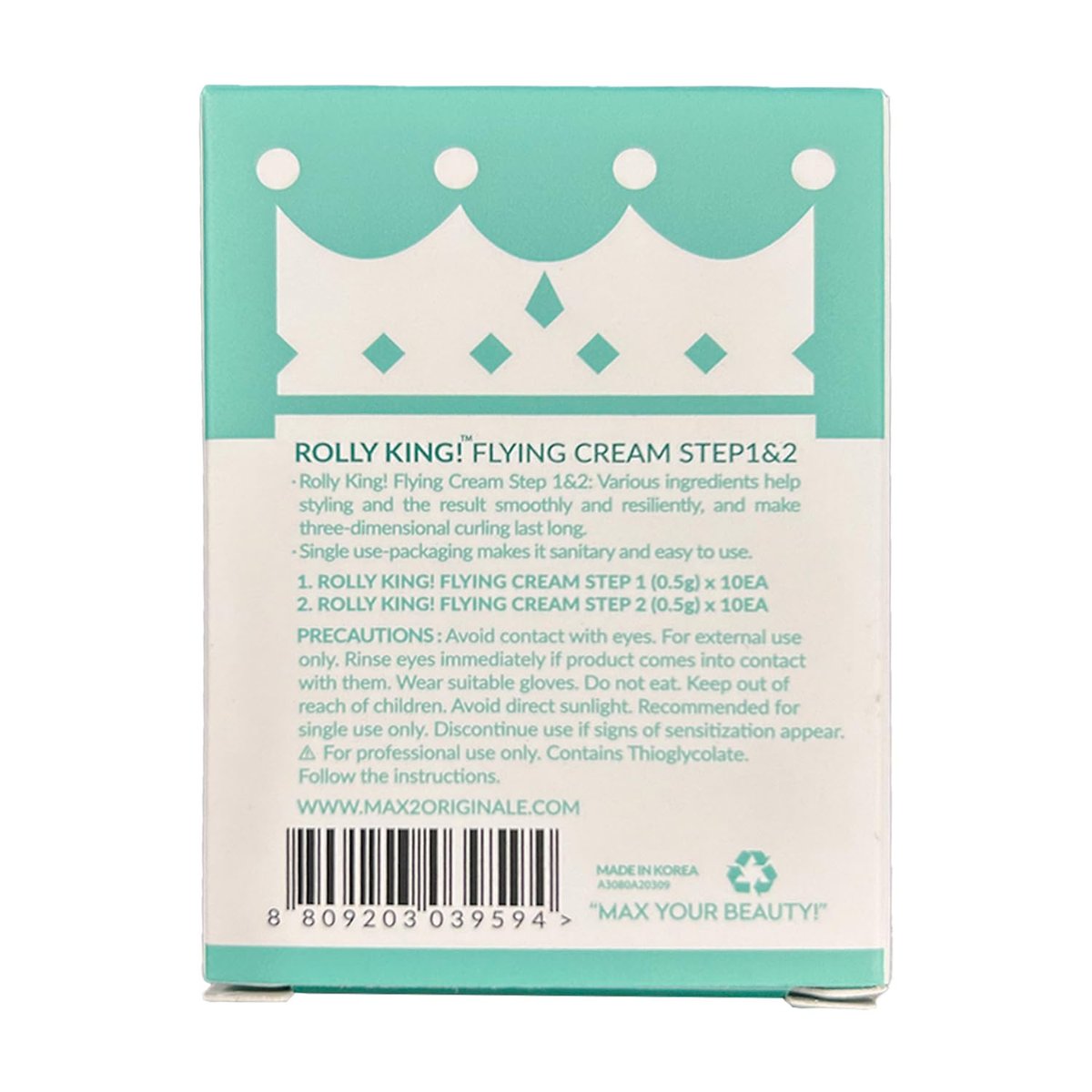 Rolly King Perm Step 1 & 2 for Eyelash Lifting and Brow Lamination – 10 Sachets per Box Avelisse