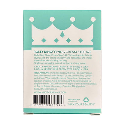 Rolly King Perm Step 1 & 2 for Eyelash Lifting and Brow Lamination – 10 Sachets per Box Avelisse