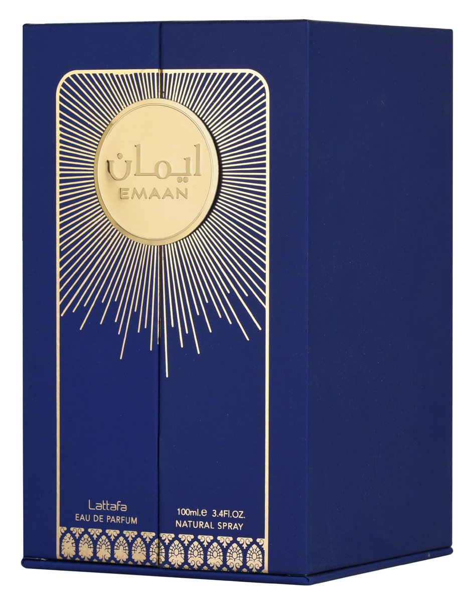 Lattafa Emaan Eau de Parfum for Unisex - 3.4 oz | Long-Lasting, Elegant Fragrance Avelisse