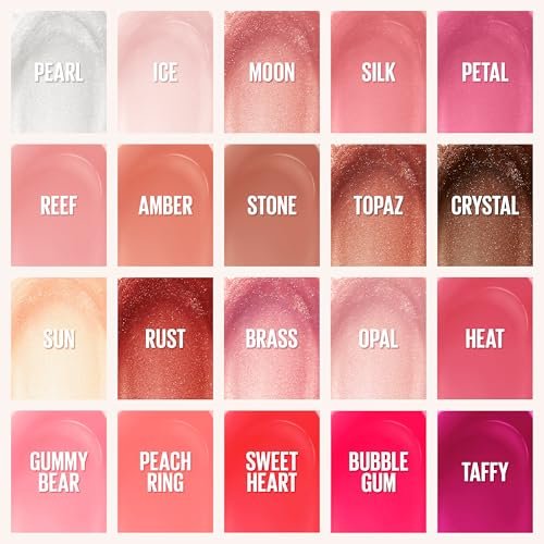 Maybelline New York Lifter Gloss Hydrating Lip Gloss with Hyaluronic Acid, Taffy Sheer Berry - görsel 10