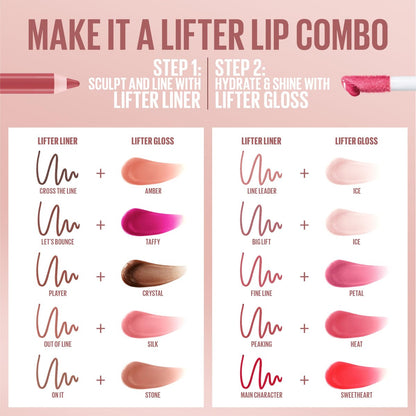 Maybelline New York Lifter Gloss Hydrating Lip Gloss with Hyaluronic Acid, Taffy Sheer Berry