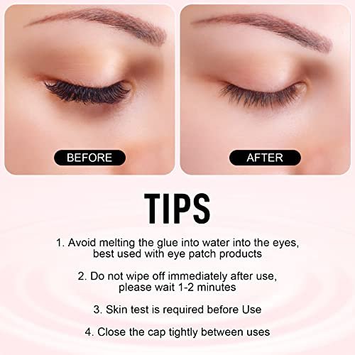 FADLASH Cluster Lash Glue Remover 5 ML – Soothing Oil Remover for Cluster Lashes & Eyelash Extensions, Gentle Self-Use at Home - görsel 10