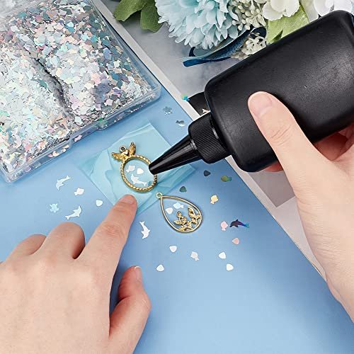 OLYCRAFT 48g Ocean Theme Nail Sequins - Dolphin & Fish Resin Glitter for Nail Art, Epoxy Fillers, Phone Case, DIY Crafting - görsel 10