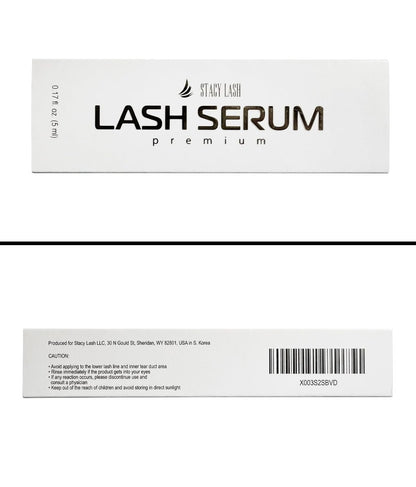 Stacy Lash Growth Serum – Eyebrow & Eyelash Enhancing Serum for Natural Lashes & Brows (0.17 fl oz / 5ml) Avelisse