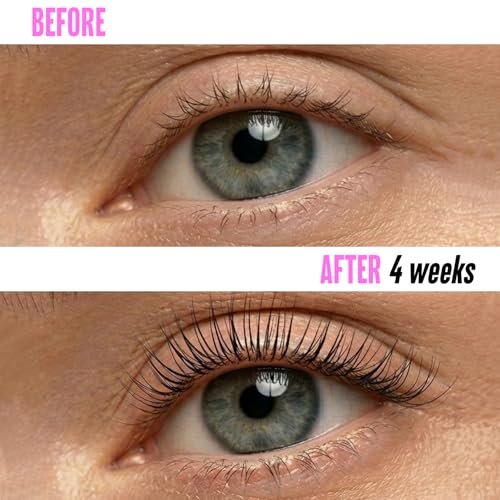 Stacy Lash Growth Serum – Eyebrow & Eyelash Enhancing Serum for Natural Lashes & Brows (0.17 fl oz / 5ml) Avelisse