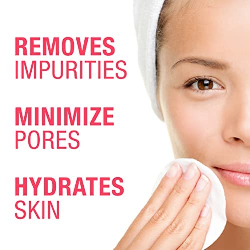 Alcohol-Free Facial Toner with Witch Hazel, Rosewater & Rice Protein – Dr. Saymans Hydrating Toner, 9 oz Avelisse