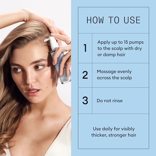 Nioxin Hair Fall Defense Intensive Daily Leave-In Hair Treatment with Niacinamide, Caffeine, Lauric Acid, and Sandalore for Thicker, Stronger Hair, 2.3 Fl Oz Avelisse