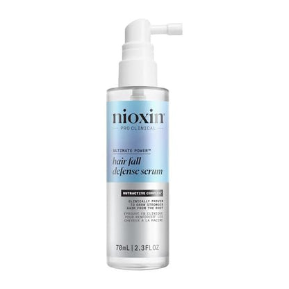 Nioxin Hair Fall Defense Intensive Daily Leave-In Hair Treatment with Niacinamide, Caffeine, Lauric Acid, and Sandalore for Thicker, Stronger Hair, 2.3 Fl Oz Avelisse